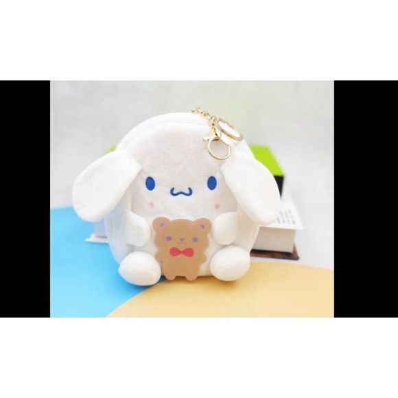 Cinnamonroll Plush Keychain Mini Bag - Picture 4 of 4